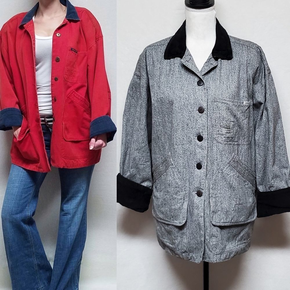 Rare Vintage 1960s Anne Klein for Sheridane Designs Corduroy Stone Wash Jacket